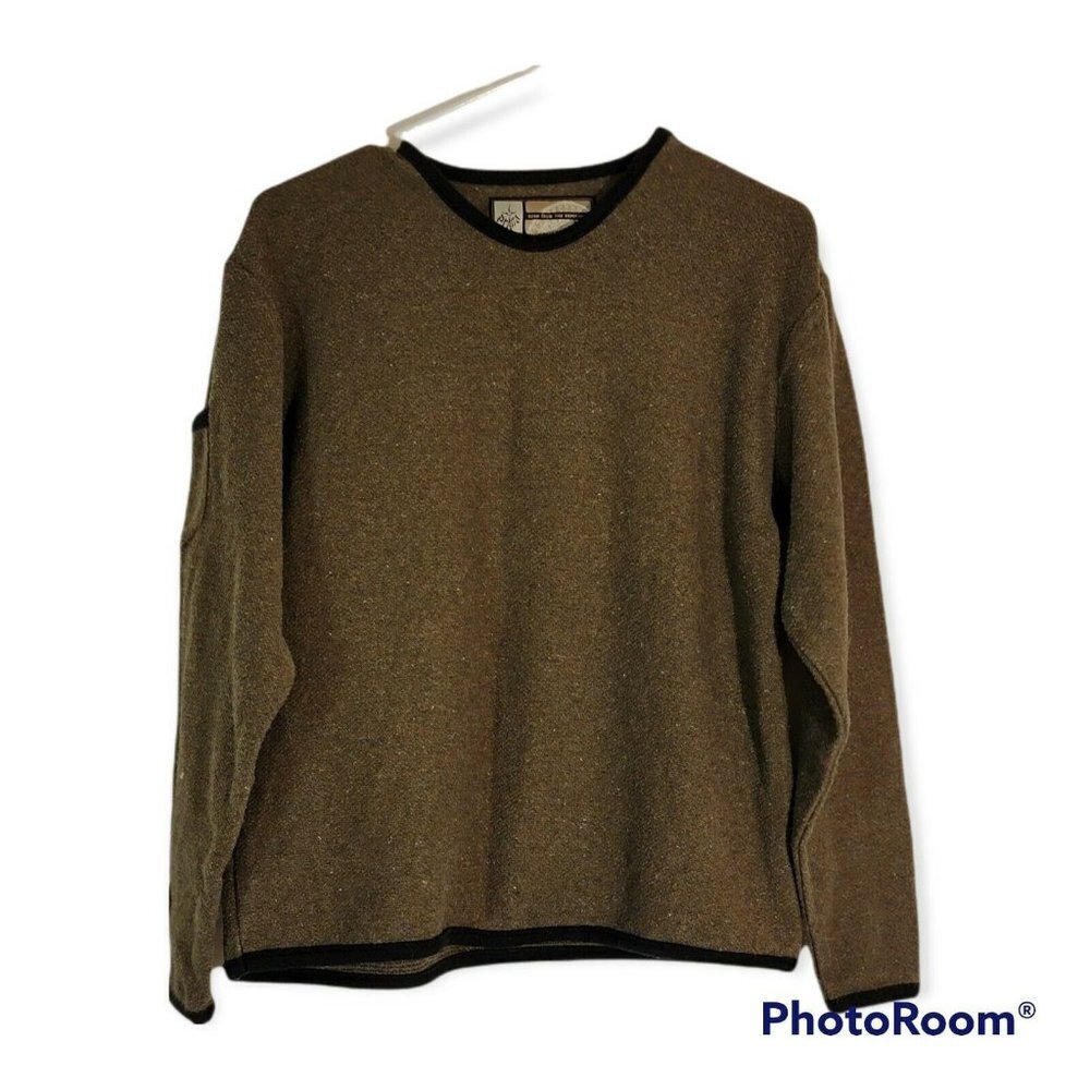 Prana Breath Cotton Blend Knit Pullover Size M